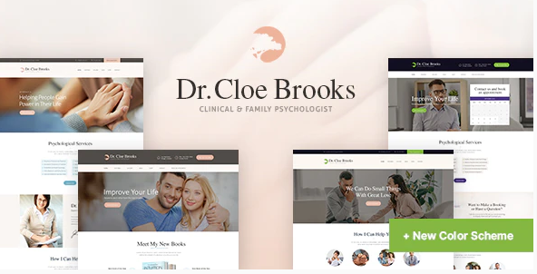 Cloe Brooks WordPress Theme