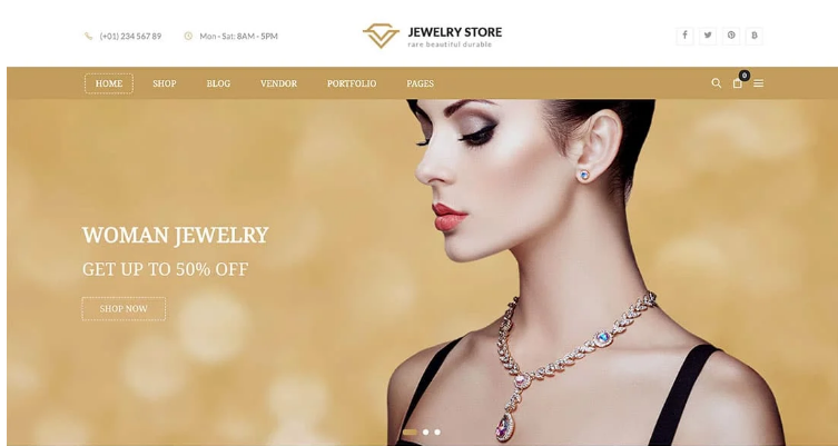 Jewellery Store Theme