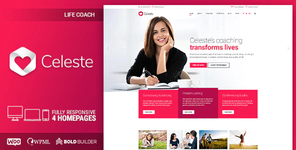 Celeste WordPress Theme