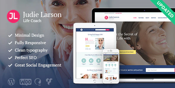 Life Coach and Psychologist WordPress Theme