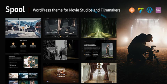 Spool Videographers WordPress Theme